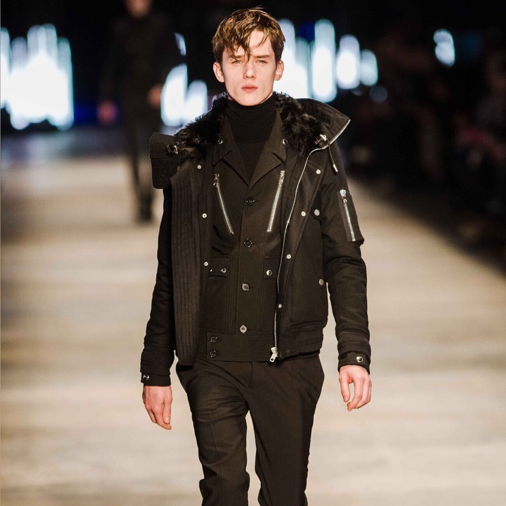 Diesel Black Gold Runway Collection
REAL Mutton Fur Luxury Bomber Jacket